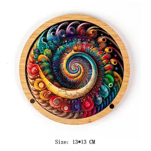 Unique Wooden Jigsaw Puzzle, Irregular Unique Shape, Wooden Jigsaw Puzzle, Mindfulness & Educational Animals Game for All Ages, Unique Sustainable, Wildlife Gift, Christmas gift Idea C178