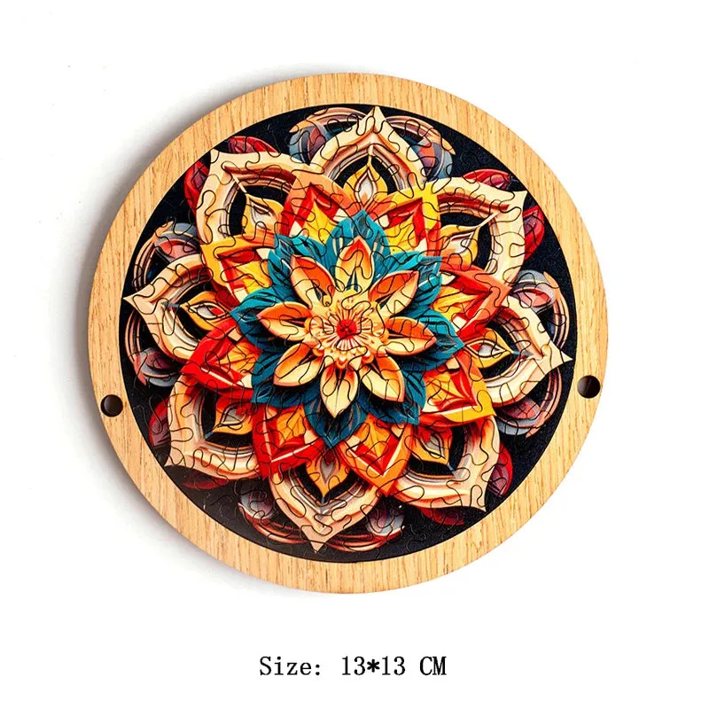 Unique Wooden Jigsaw Puzzle, Irregular Unique Shape, Wooden Jigsaw Puzzle, Mindfulness & Educational Animals Game for All Ages, Unique Sustainable, Wildlife Gift, Christmas gift Idea C178