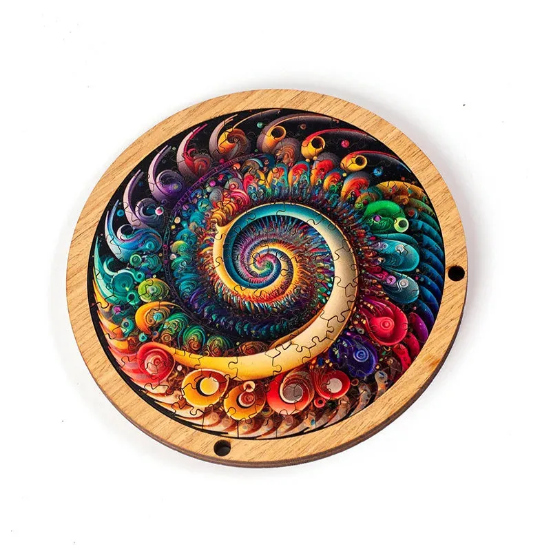 Unique Wooden Jigsaw Puzzle, Irregular Unique Shape, Wooden Jigsaw Puzzle, Mindfulness & Educational Animals Game for All Ages, Unique Sustainable, Wildlife Gift, Christmas gift Idea C178