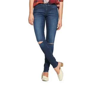 Universal Thread Women's Mid Rise Slit Knee Skinny Jeans