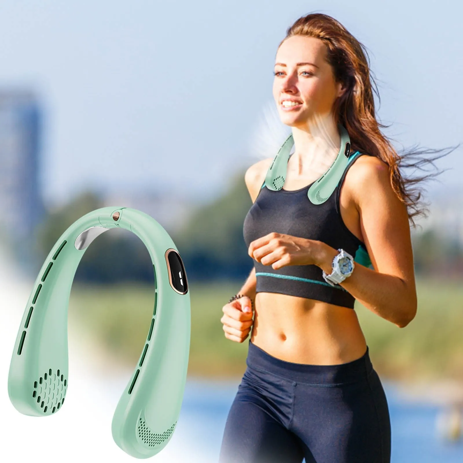 USB Portable Mini Neck Fan