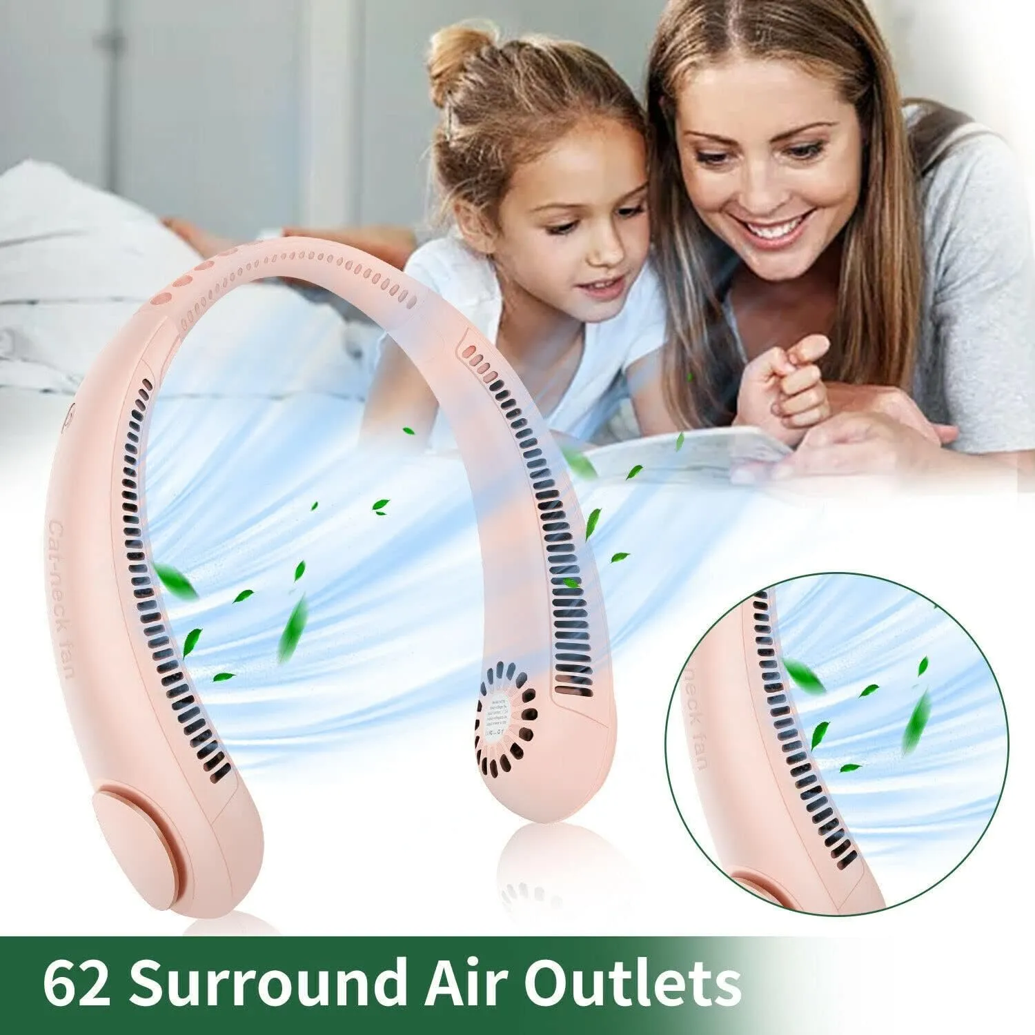 USB Portable Mini Neck Fan