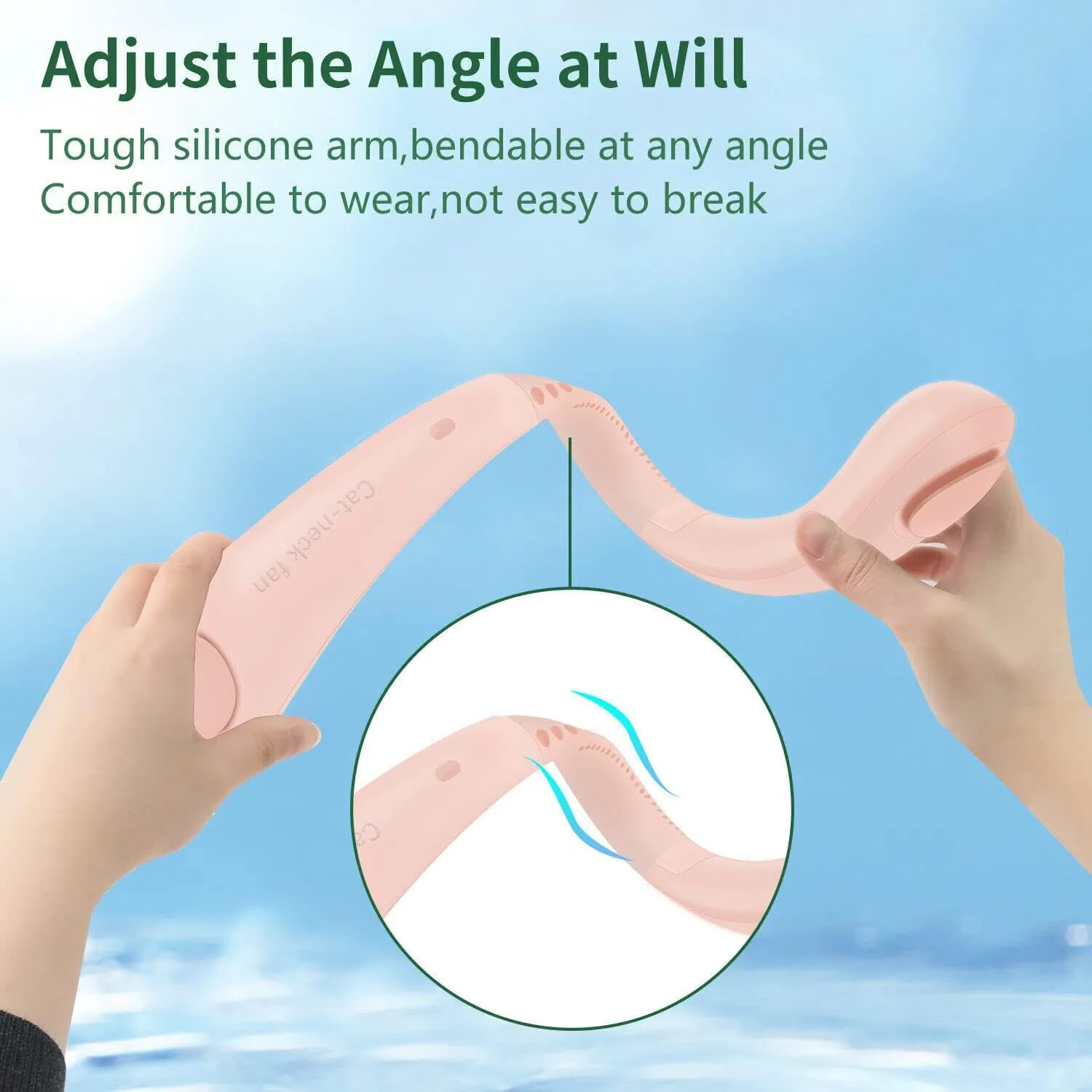 USB Portable Mini Neck Fan