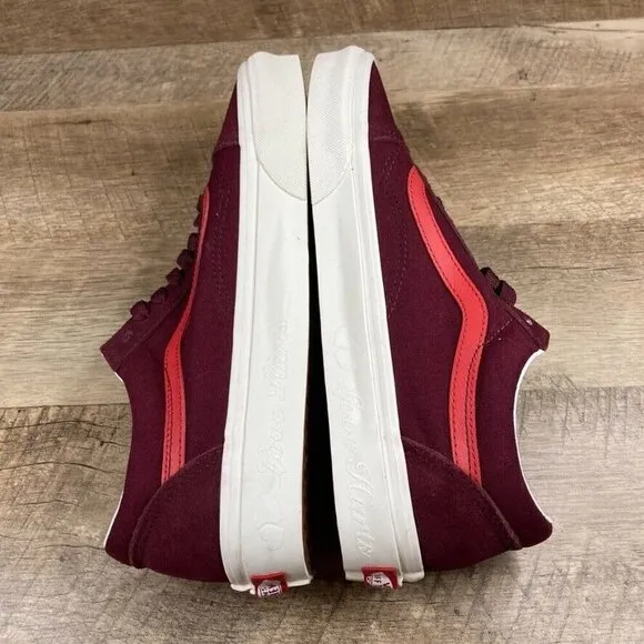 VANS Old Skool Secret Lover Port Royale Skate Canvas Suede Mens 8 Womens 9.5 NEW