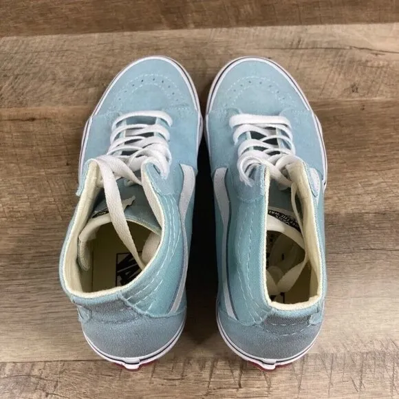 VANS Sk8 Hi Tapered Color Theory Canal Blue Shoes Sneakers Mens 7 Womens 8.5 NEW