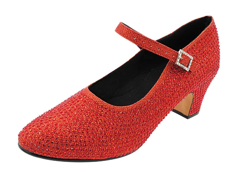 VFCharacter 001CC Red Glitter Satin