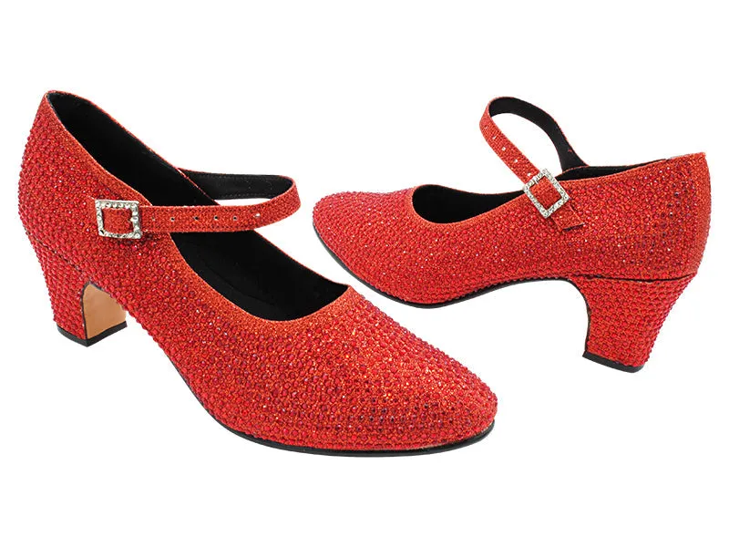 VFCharacter 001CC Red Glitter Satin