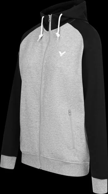 Victor Sweater Jacket V-13400 H - Grey / Black