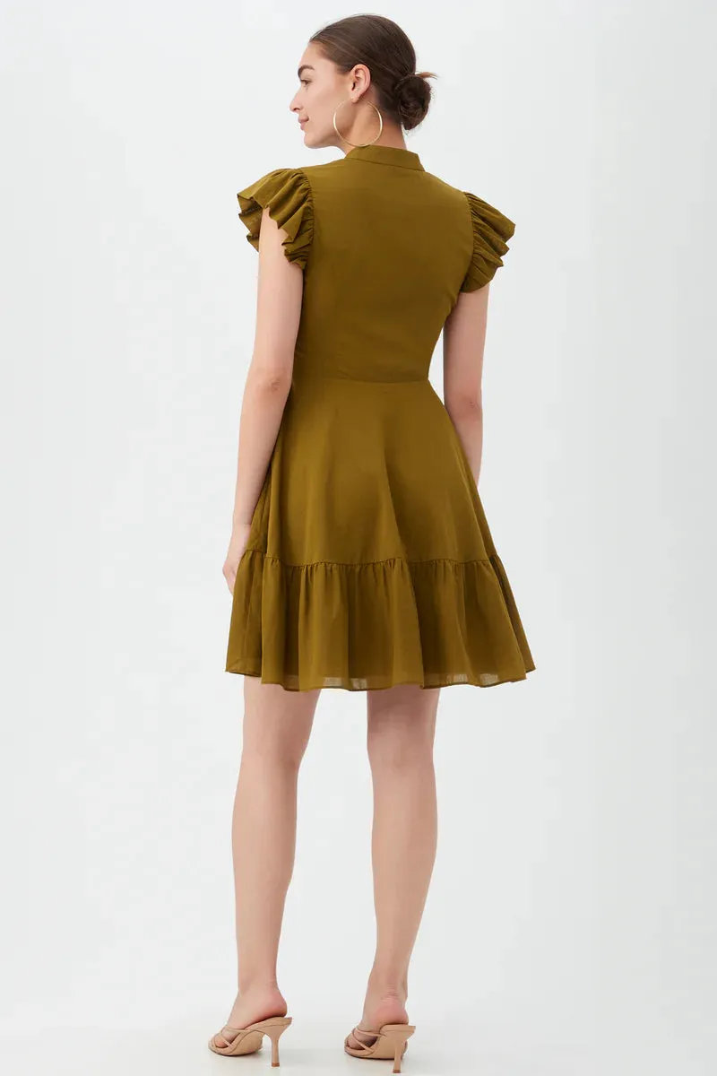 Vignola Dress (Sorrento Sage)