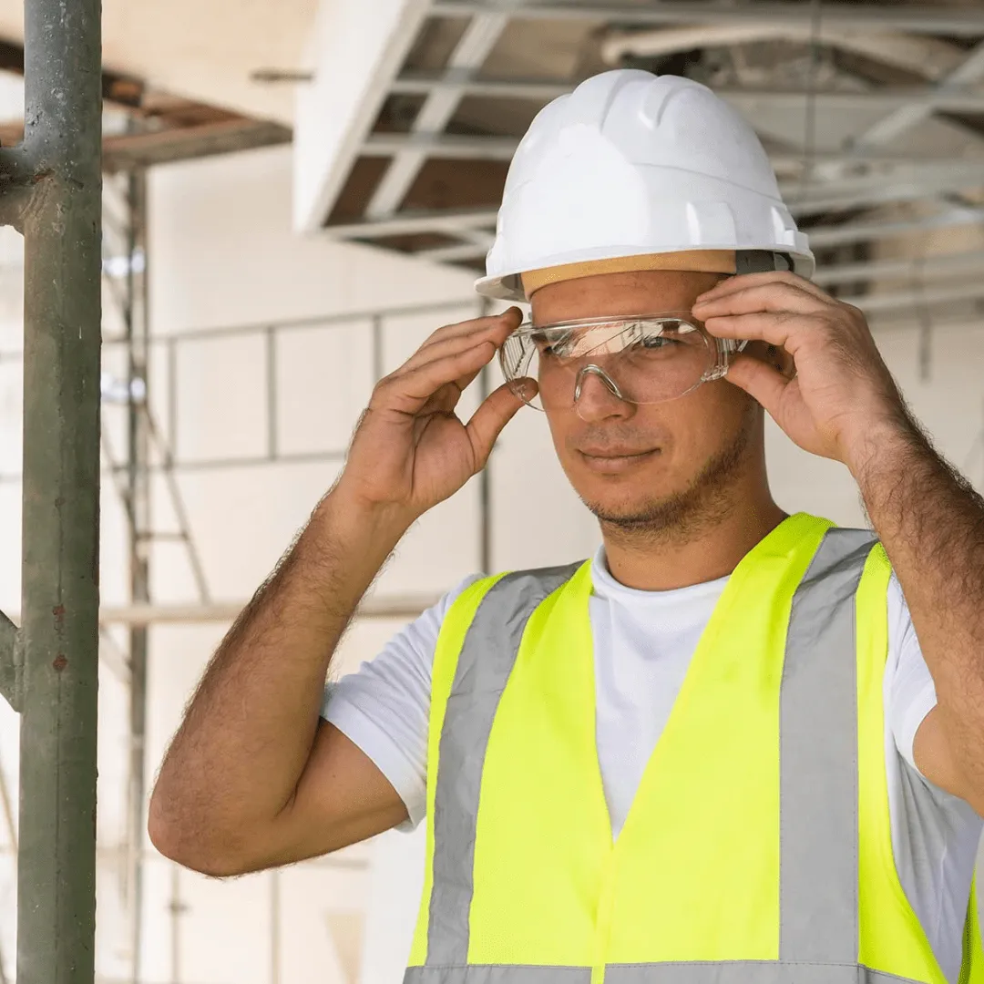Wadfow Clear Safety Goggles - WSG1801