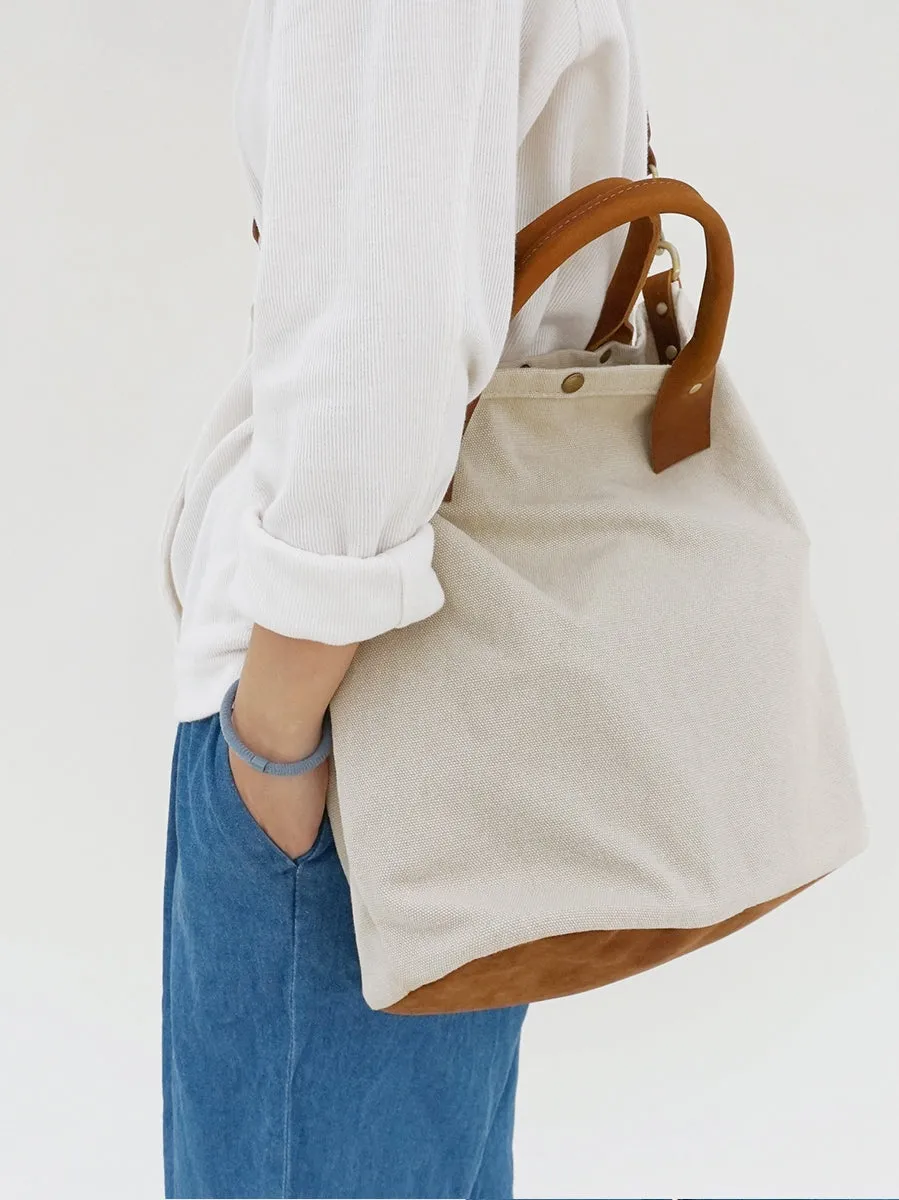 White Gray Canvas Tote Bag Canvas Handbag Womens Canvas Shoulder Tote Bag for Men