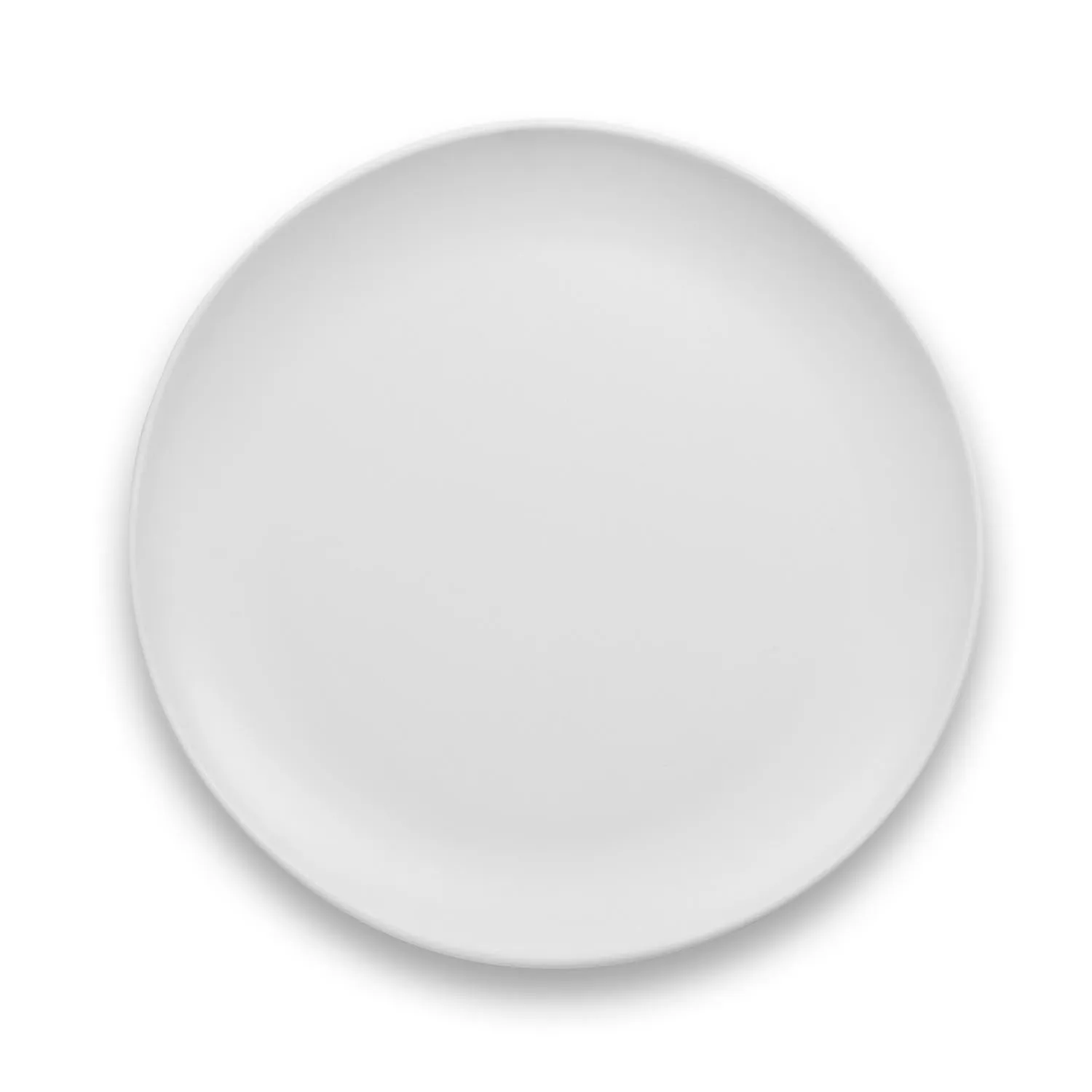 White Matte Salad Plate