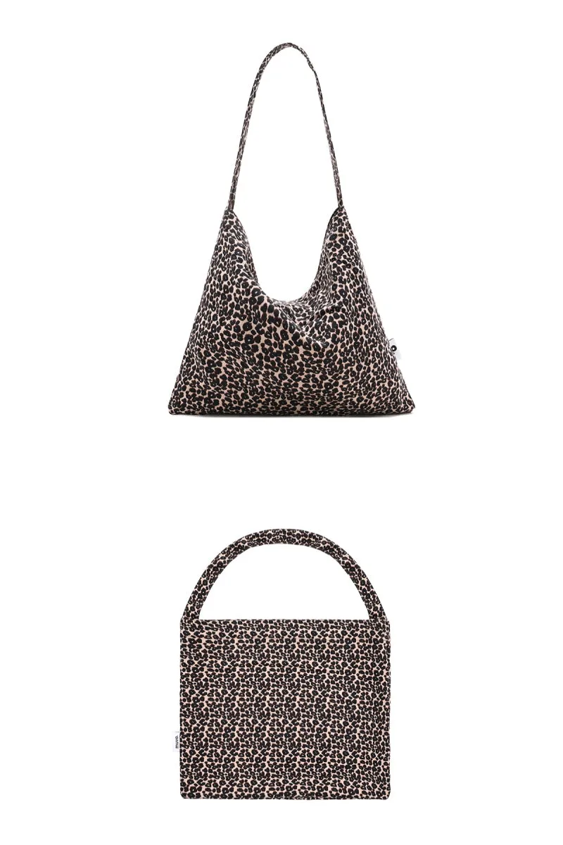 Wild Print Large Canvas Bag