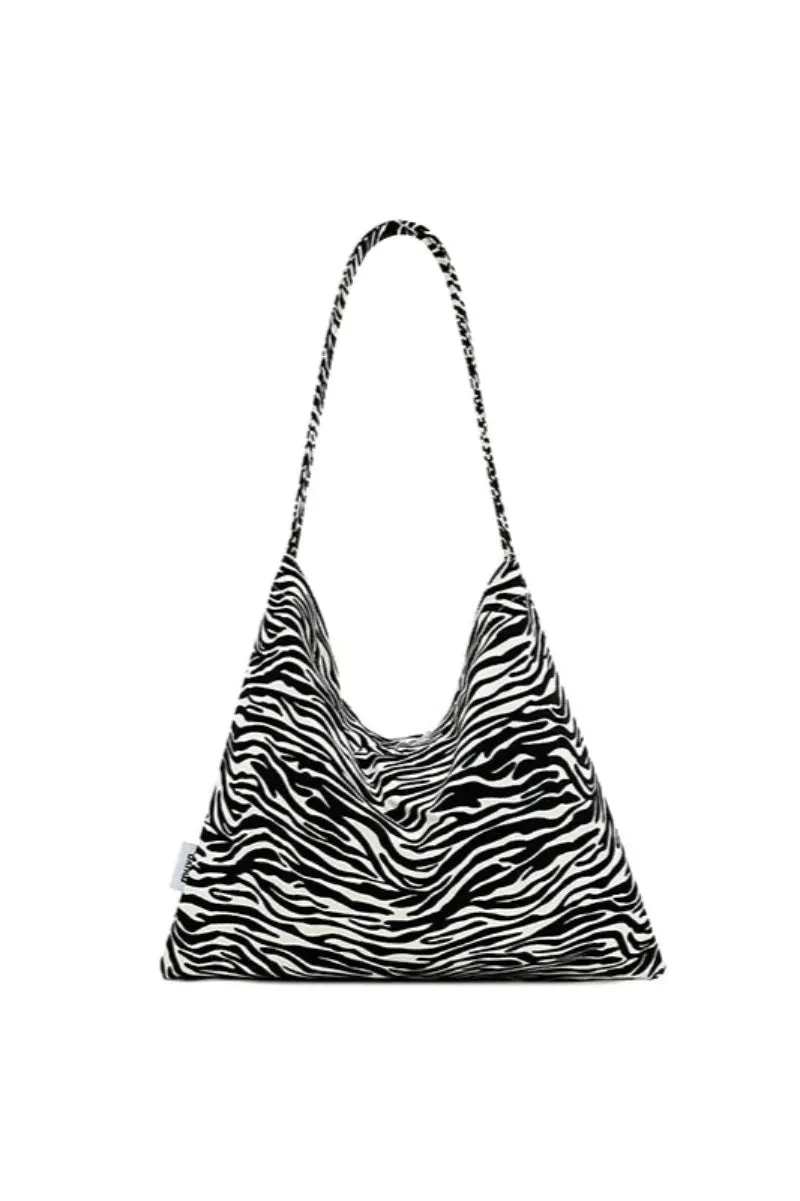 Wild Print Large Canvas Bag