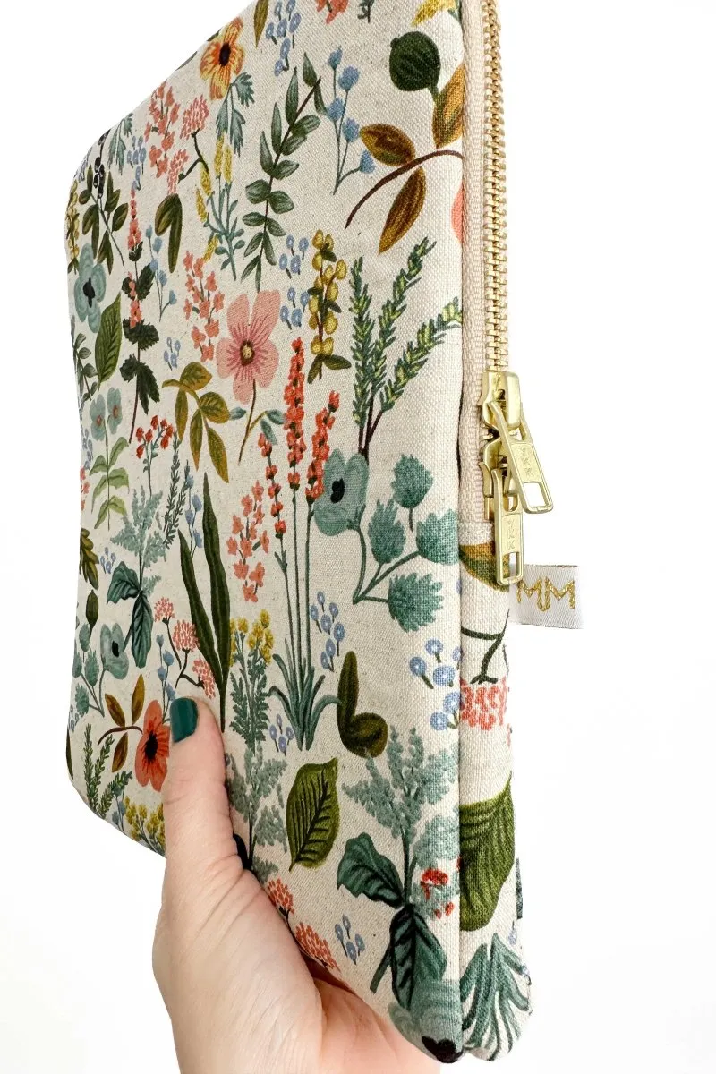 Wildflower Canvas 11" Device Tablet Sleeve