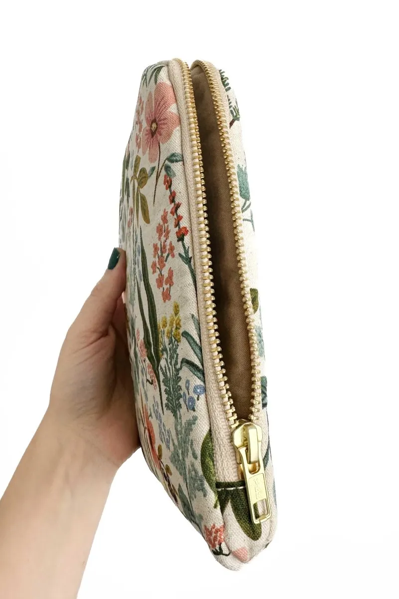 Wildflower Canvas 6.8" Device Tablet Sleeve