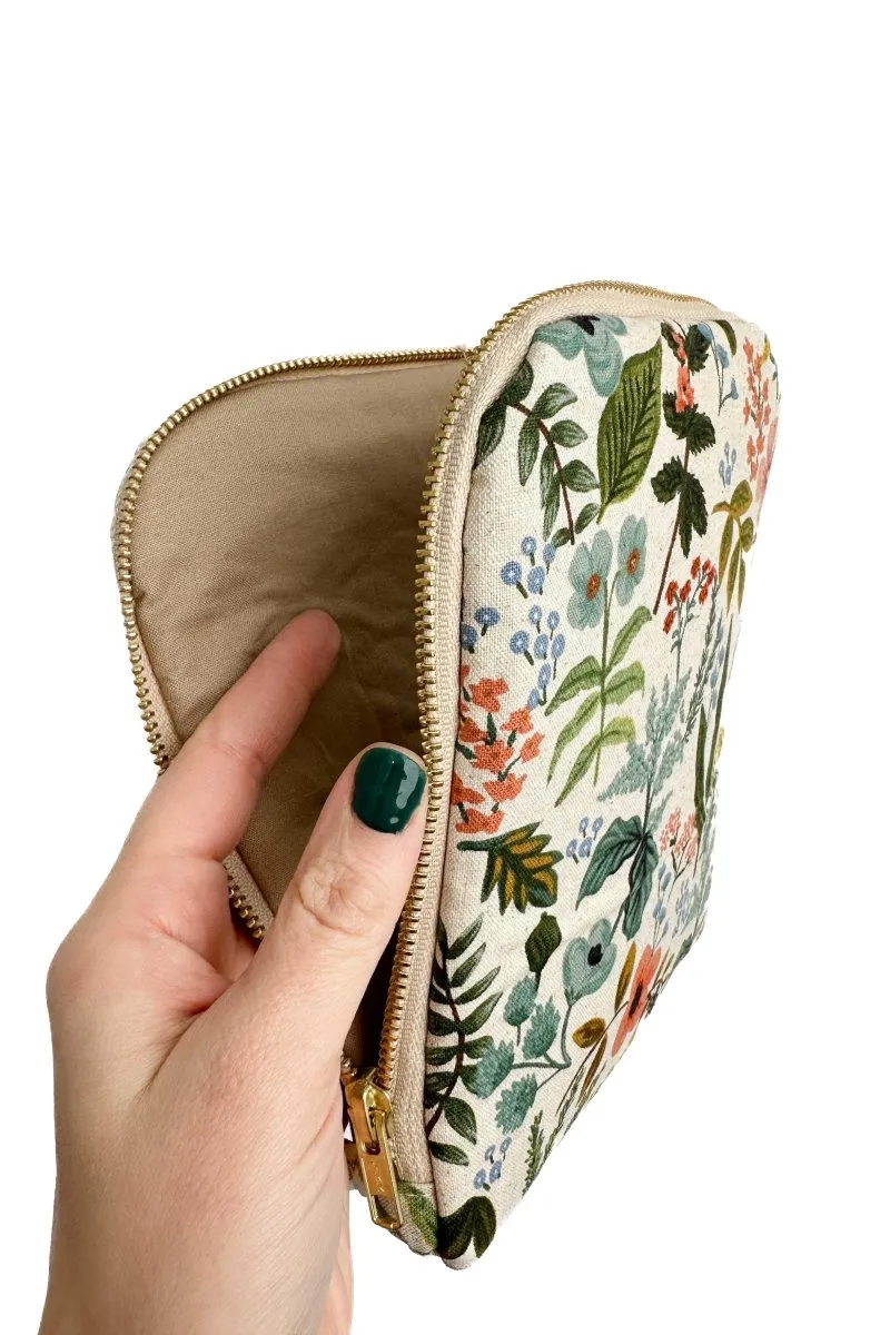 Wildflower Canvas 6.8" Device Tablet Sleeve