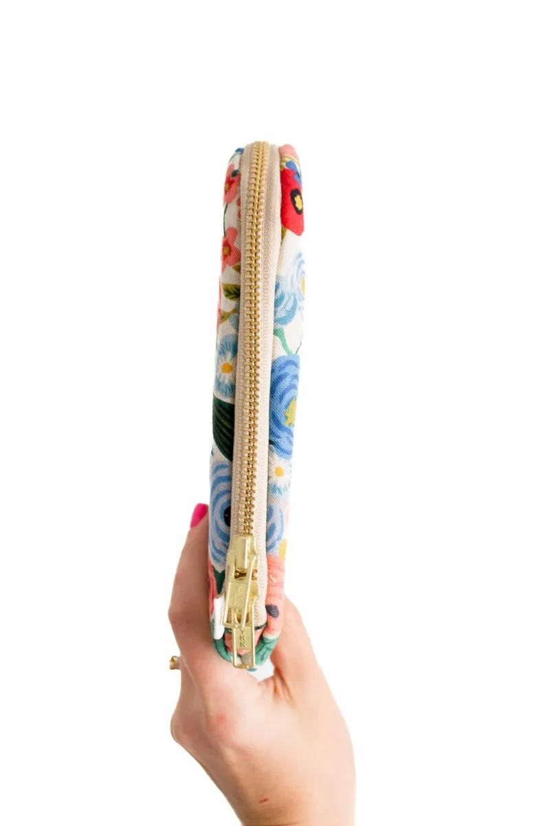 Wildwood Blue Canvas 6.8" Device Tablet Sleeve