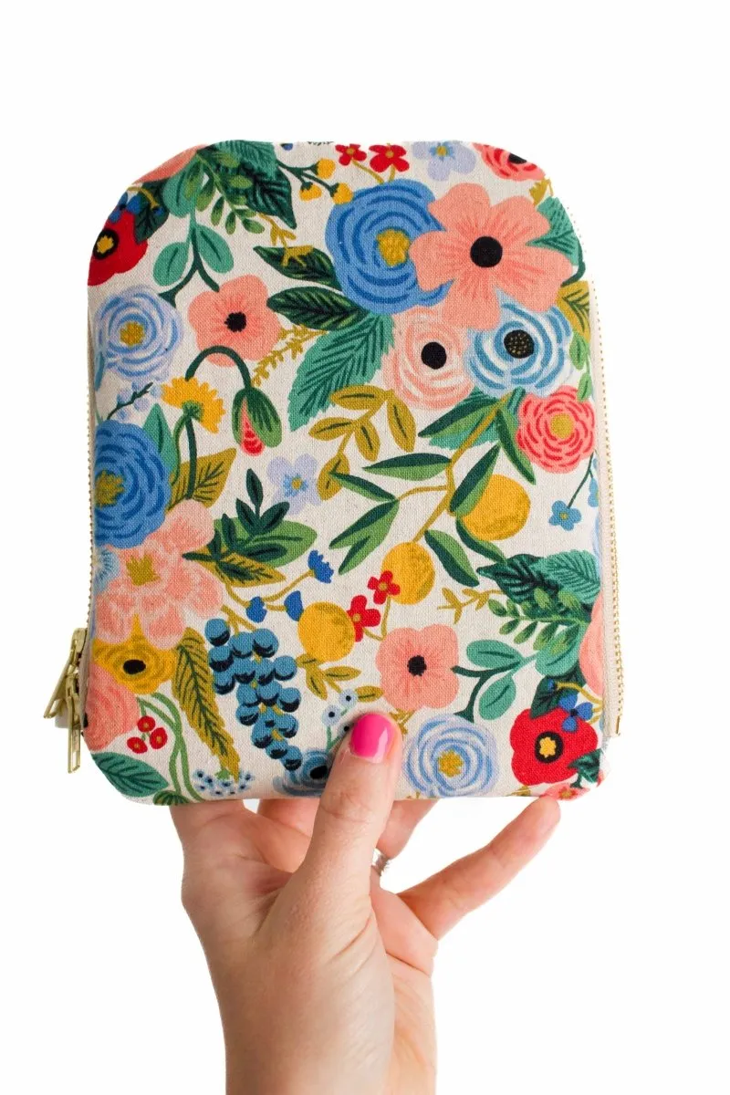 Wildwood Blue Canvas 6.8" Device Tablet Sleeve