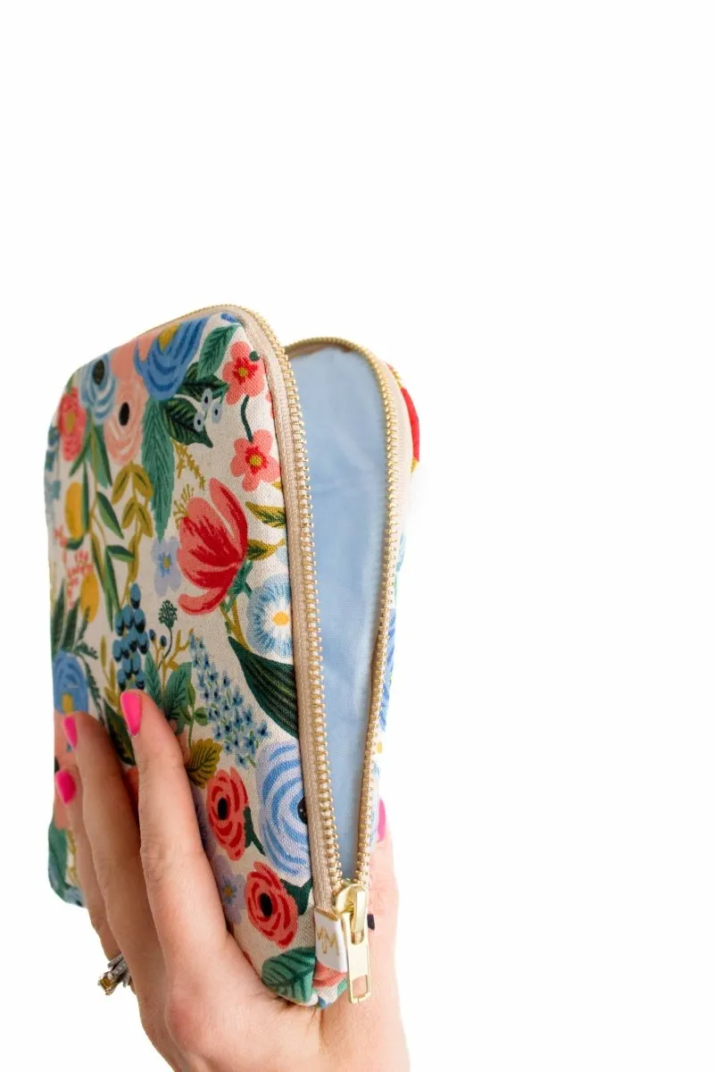 Wildwood Blue Canvas 6.8" Device Tablet Sleeve
