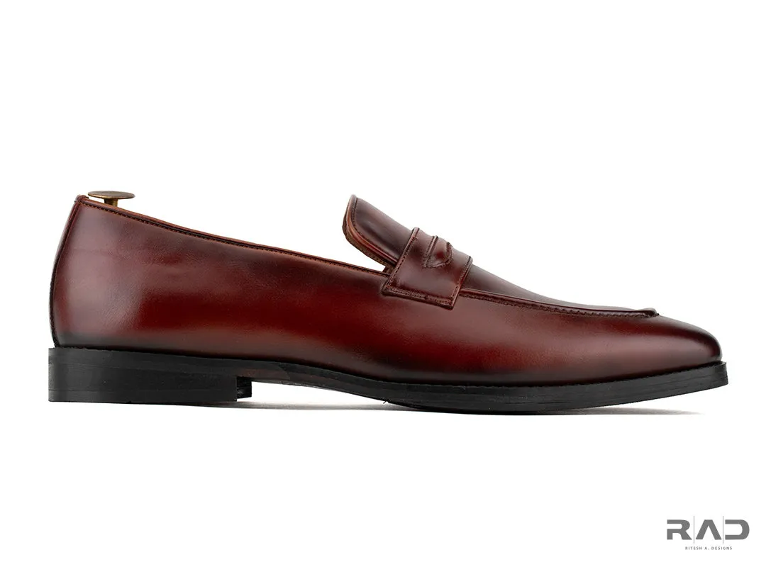 Wine Moccasins