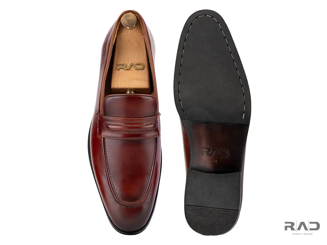 Wine Moccasins