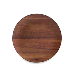 Woodgrain Melamine Salad Plate