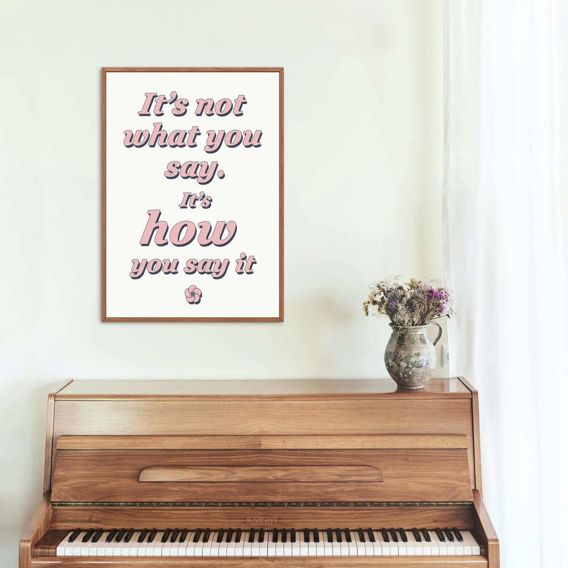 Word message art print, statement art, words for thought, fine art print wall decor, modern art, fine art, wall hanging, home decor