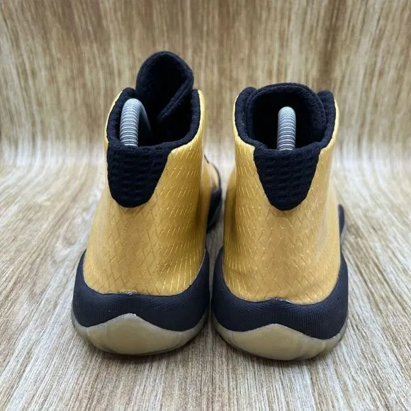 Youth‎ 7Y Women's 8.5 - Nike Air Jordan Future Metallic Gold Sneakers Shoes